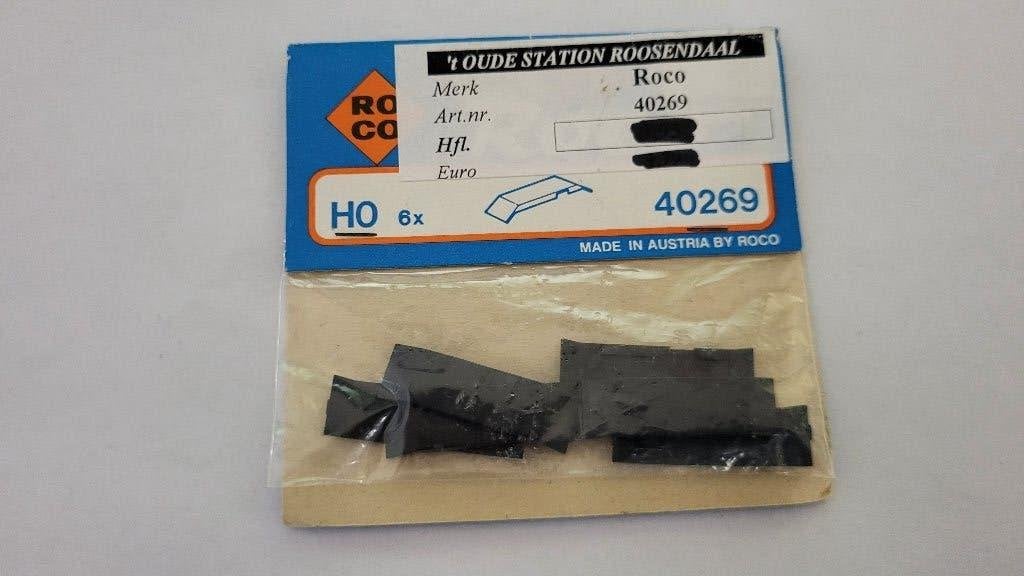 Roco 40269 Opvulplaatjes voor ontkoppelrail 42261, Gelijkstroom, Nieuw, Rails, Ophalen of Verzenden