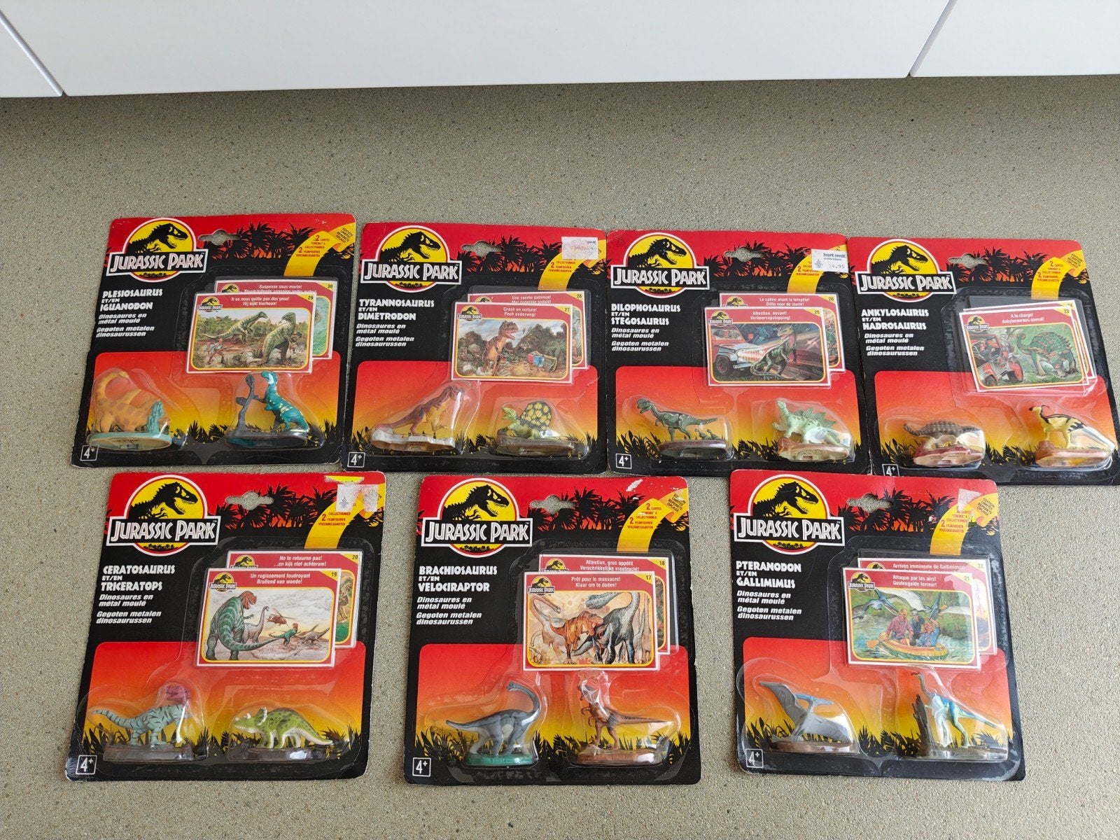 Jurassic park complete MOC die cast set, Verzamelen, Poppetjes en Figuurtjes, Ophalen of Verzenden