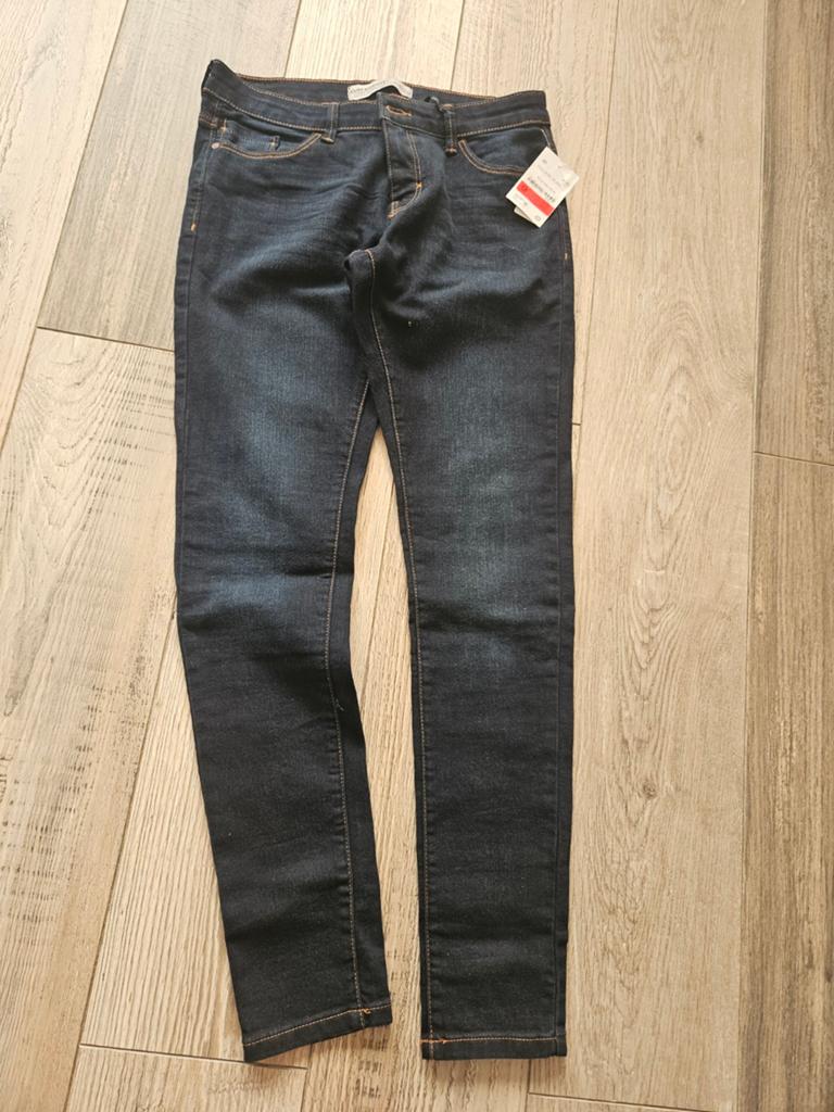 Clockhouse Super Skinny Leg Jeans - Maat 40, Blauw, Nieuw, Ophalen of Verzenden, W30 - W32 (confectie 38/40)