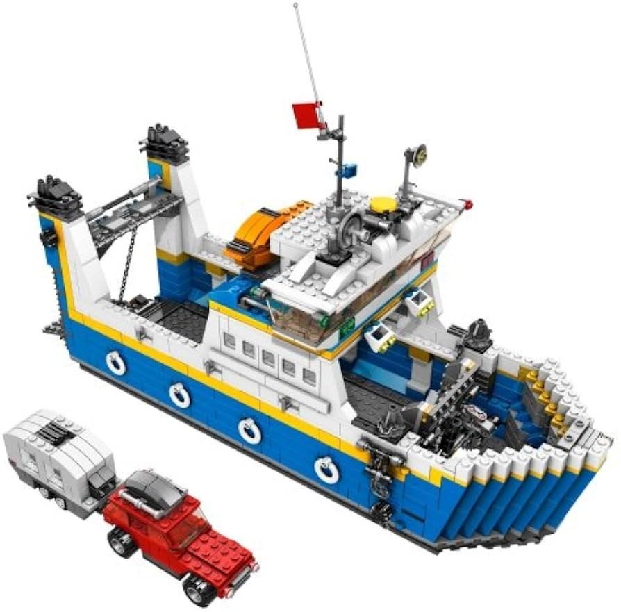 LEGO creator 4997 (vrachtschip, vliegtuig en hovercraft), Ophalen of Verzenden, Gebruikt, Overige merken