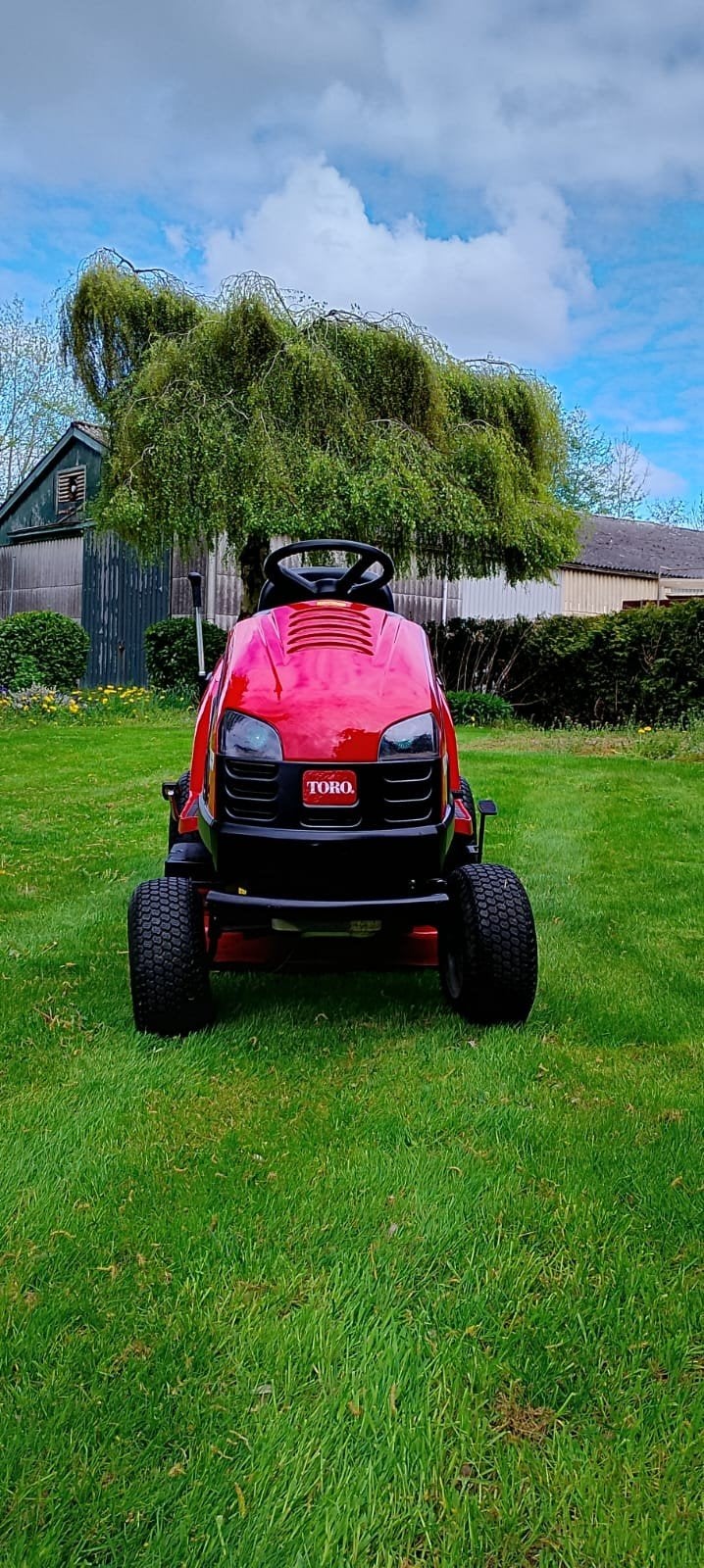 Toro DH 210 Zitmaaier - Krachtig en Efficiënt, Cirkelmaaier, Toro, Ophalen of Verzenden, Zo goed als nieuw