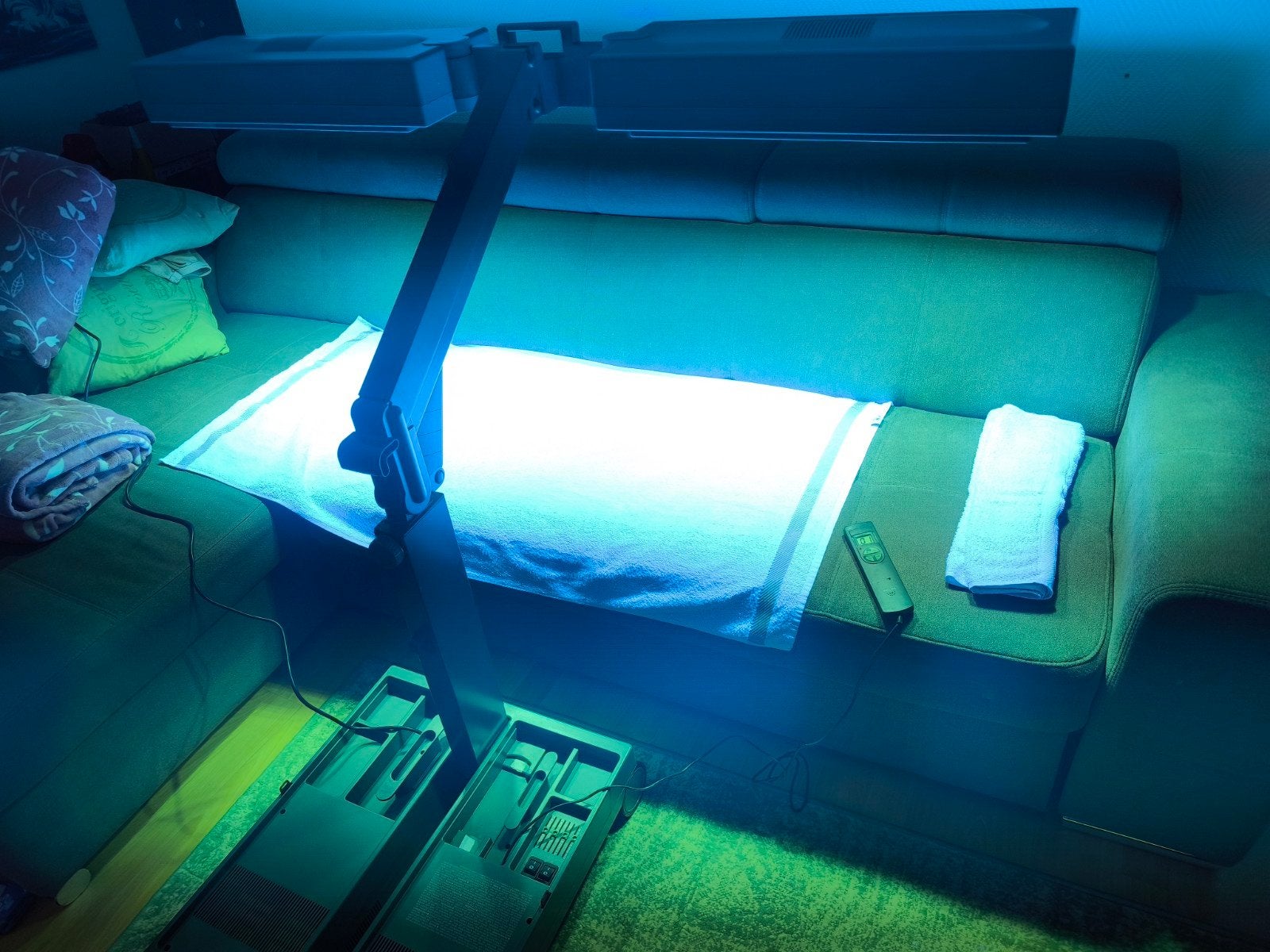 mobiele zonnebank, Ophalen of Verzenden, Zonnebank enkelzijdig, Minder dan 10 lampen