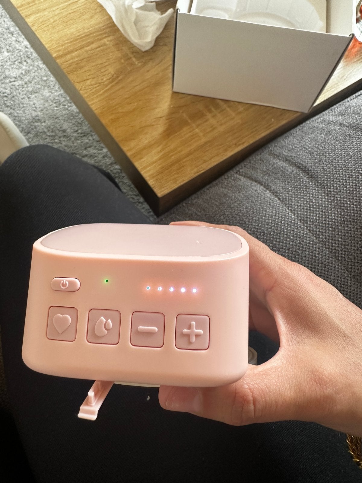 Draagbare elektrische borstkolf - Handsfree, Ophalen of Verzenden, Zo goed als nieuw, Borstkolf