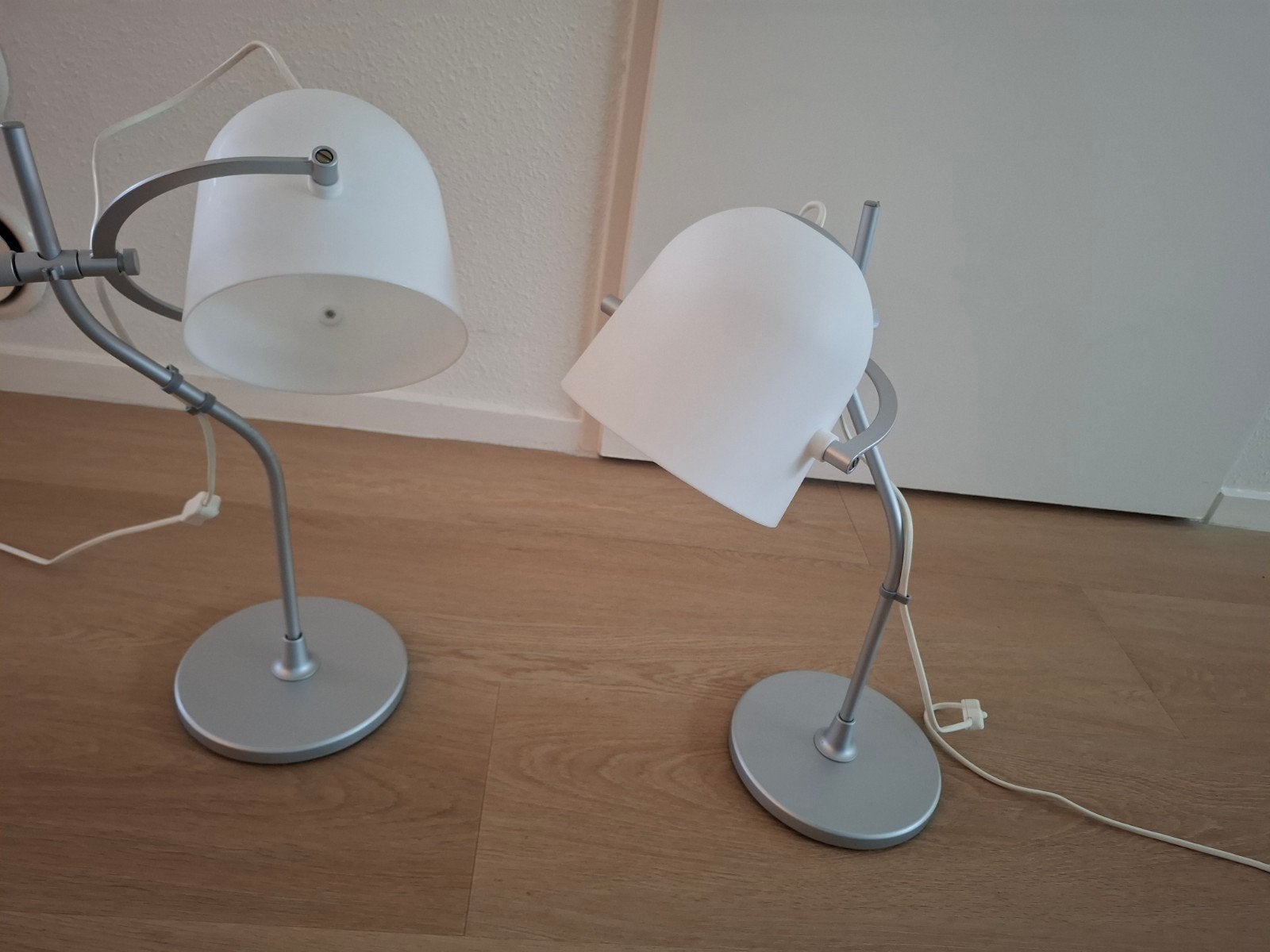 2 Ikea Svirvel tafellampen, Ophalen, Kunststof