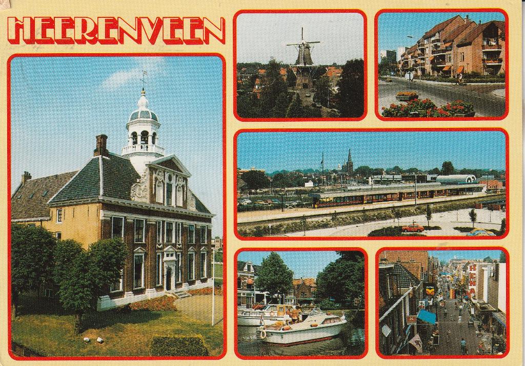 Heerenveen 7, Ophalen of Verzenden, 1980 tot heden, Gelopen, Friesland