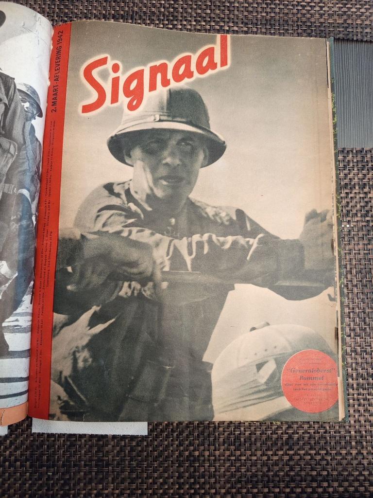 WO2 Propaganda: 4x Signaal (o.a. Rommel) + 6x Brits, Ophalen of Verzenden, Overige soorten, Nederland, Boek of Tijdschrift
