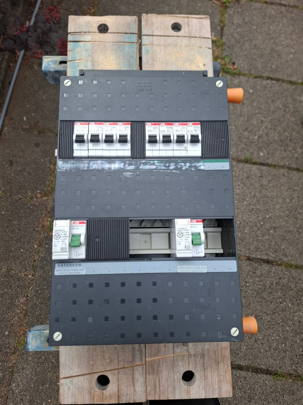 Abb haf zekeringenkast, Ophalen of Verzenden, Gebruikt, Overige typen