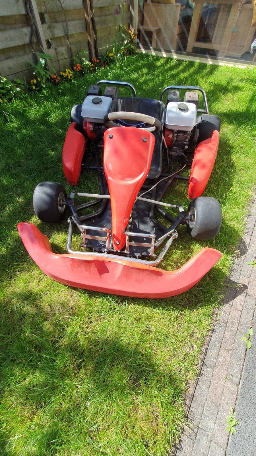 Pro-Kart | 2x Honda gx160 | Aanhanger, Sport en Fitness, Karting, Ophalen, Gebruikt, Kart
