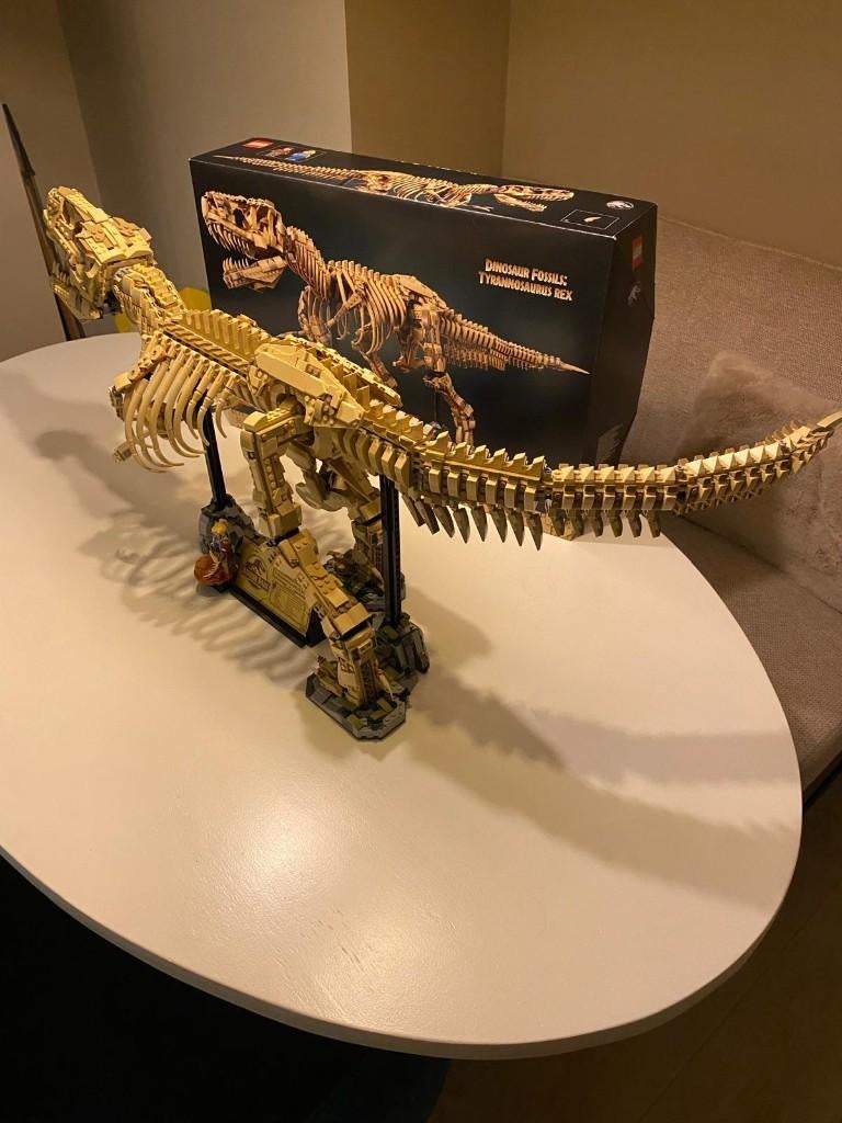 Lego Tyrannosaures Rex, Ophalen of Verzenden, Zo goed als nieuw, Groter dan 1:35, Figuur of Figuren