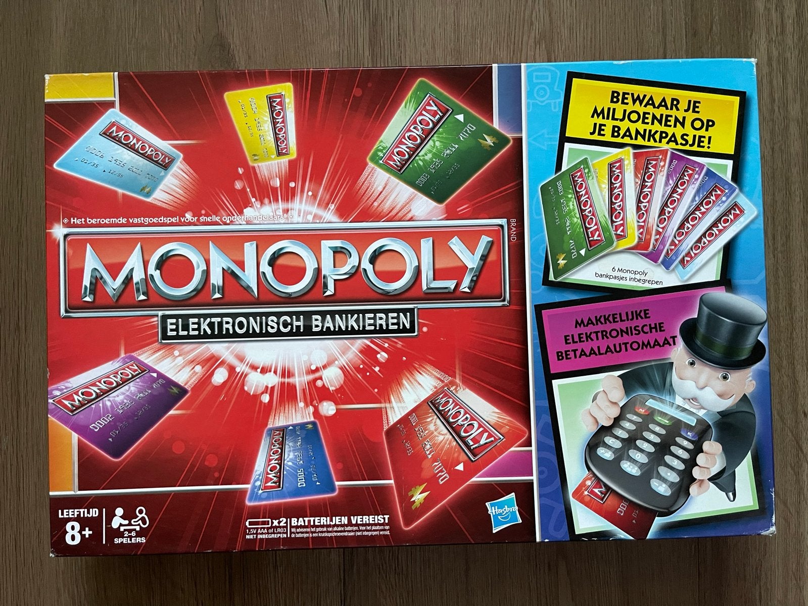 Monopoly Elektronisch Bankieren - Mist één dobbelsteen, Drie of vier spelers, Ophalen of Verzenden, Gebruikt