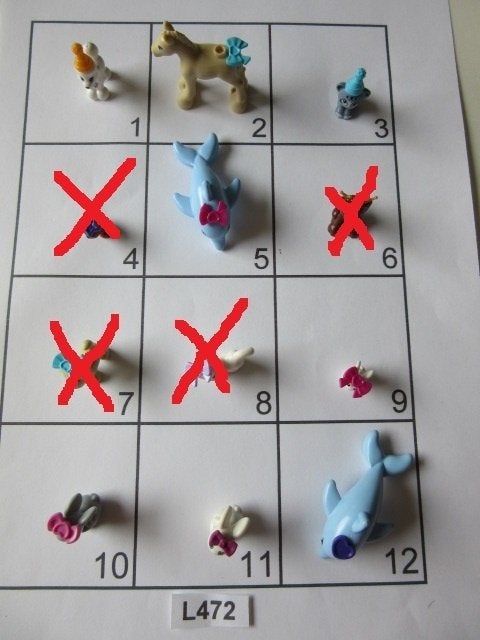 L472 LEGO DIEREN MET STRIK FRIENDS VEULEN HOND KAT KONIJN, Lego, Ophalen of Verzenden, Losse stenen, Lego Nederland B.V.
