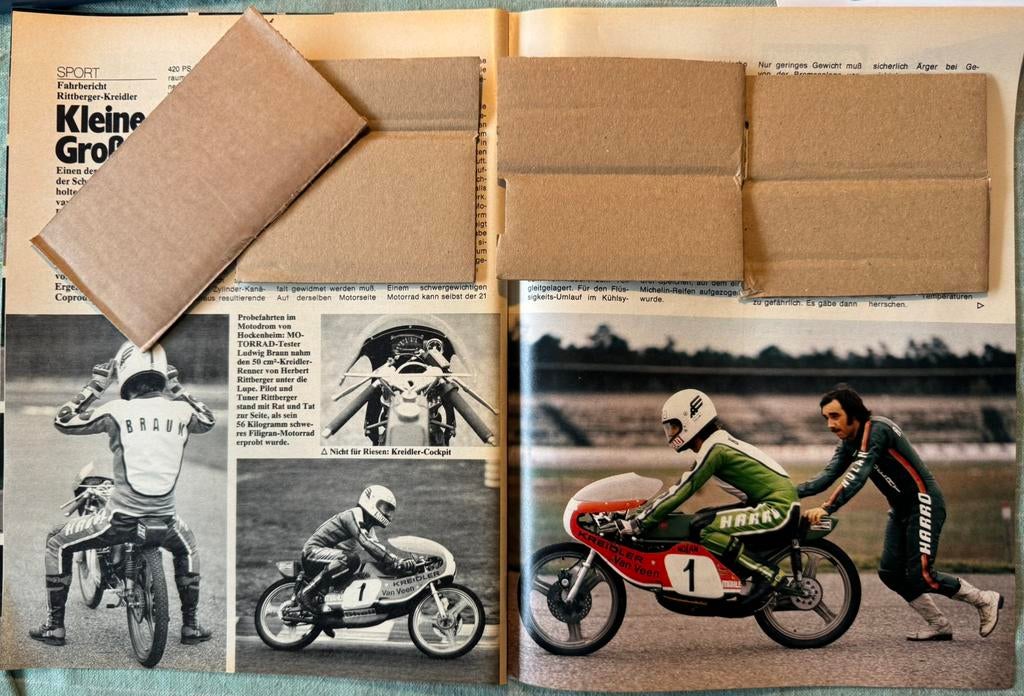Verslag 1977 Rittberger Kreidler van Veen, Verzenden, Zo goed als nieuw, Auto's