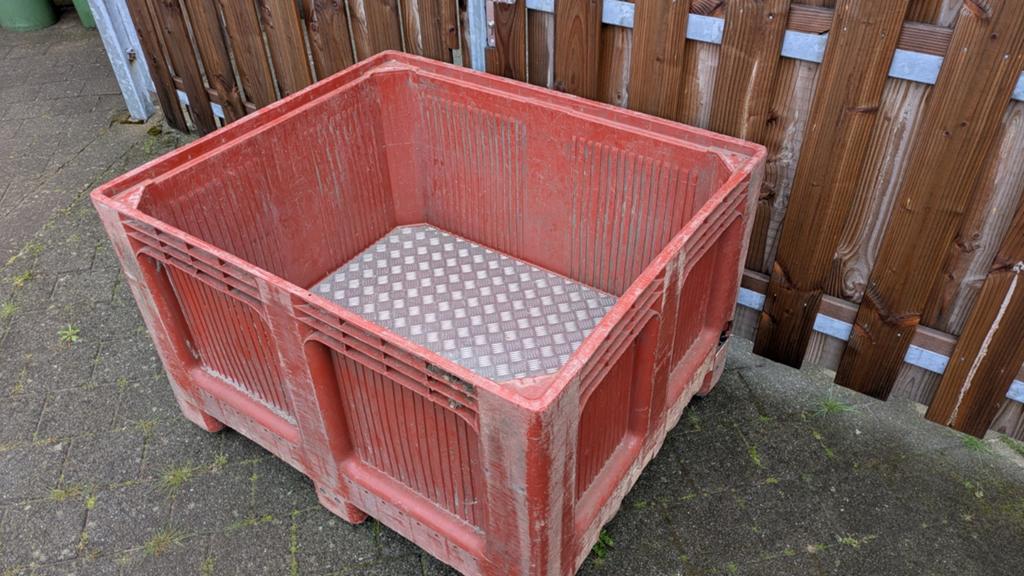 Pallet box | Palletkist | Palletkrat | 120x100x74cm, Ophalen, Gebruikt, 100 cm of meer, 60 cm of meer