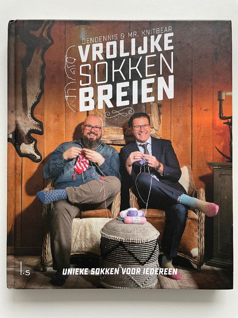 Vrolijke sokken breien, Breien en Haken, Dendennis, Verzenden, Zo goed als nieuw