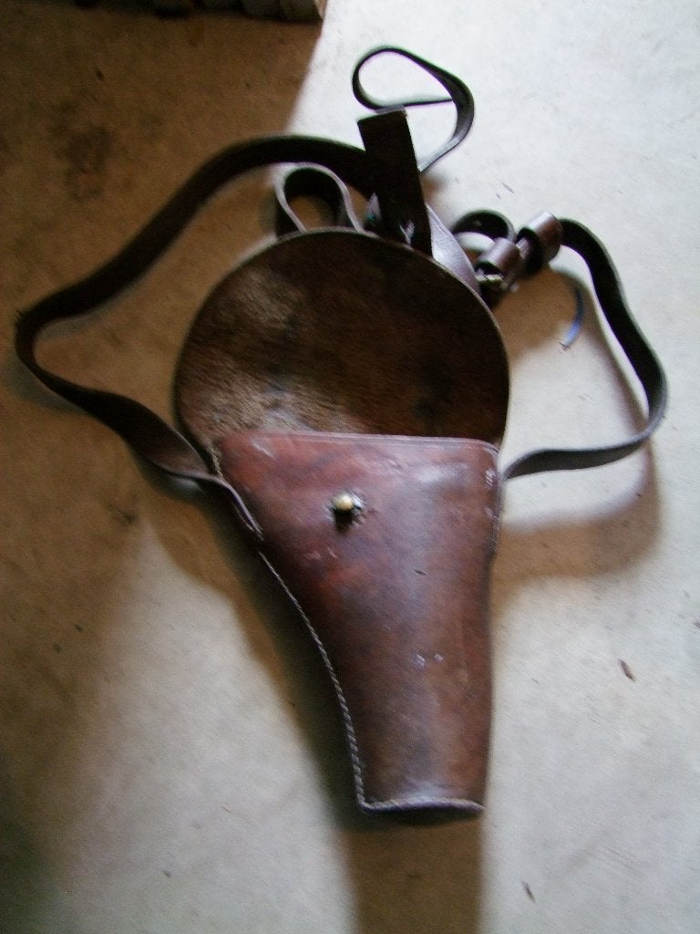 Pistoolholster WW 2 in nette staat en naoorlogs holster, Ophalen of Verzenden, Overige soorten, Nederland, Overige typen