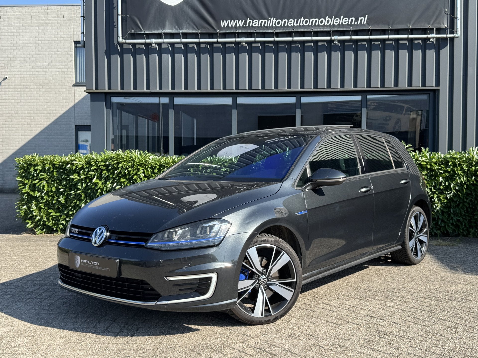 Volkswagen Golf 7 GTE 1.4 TSI 204pk Hybride Panoramadak NL A, Stof, Gebruikt, 4 cilinders, Origineel Nederlands