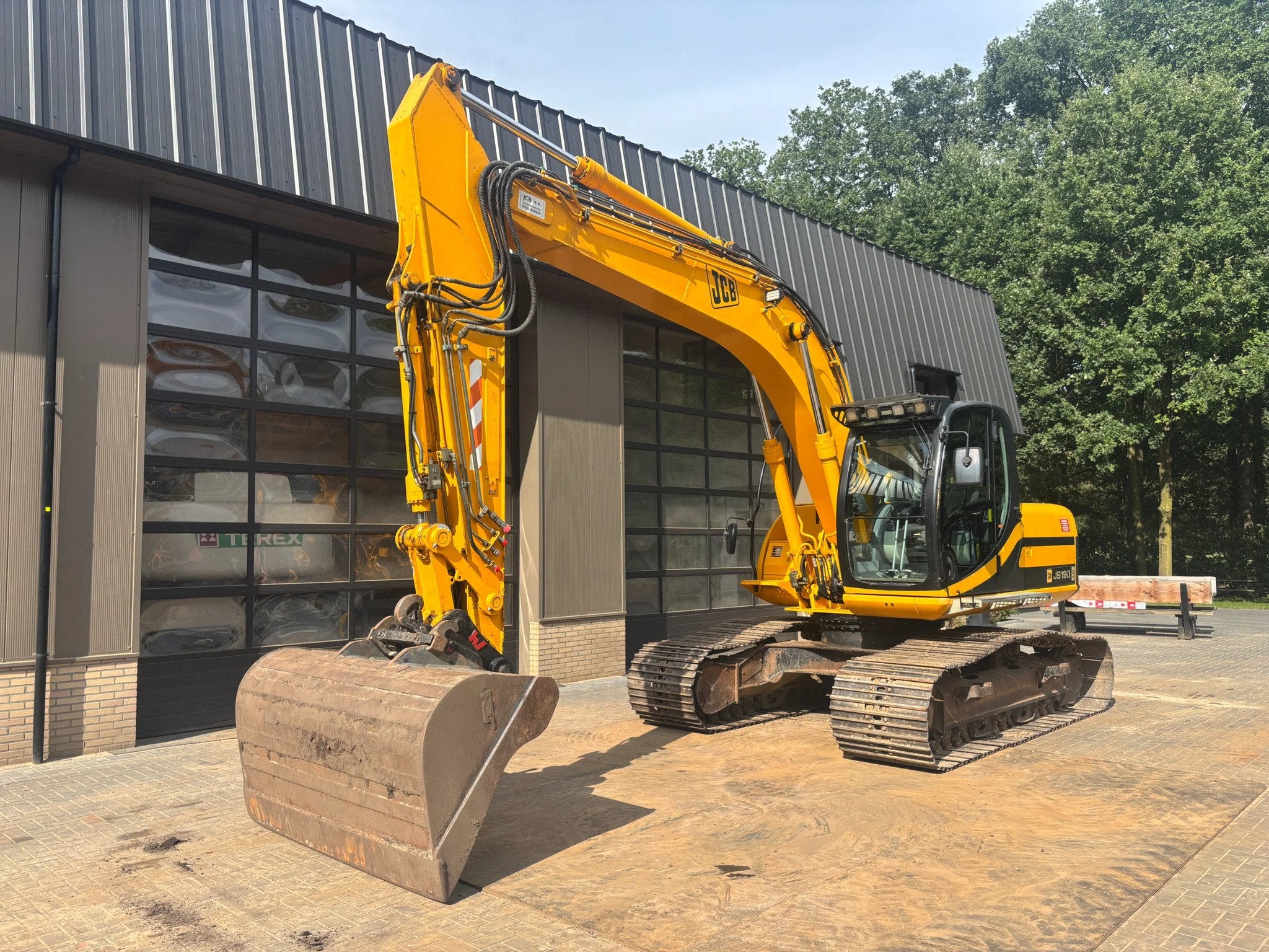 JCB 190 LC (bj 2007), Zakelijke goederen, Graafmachine