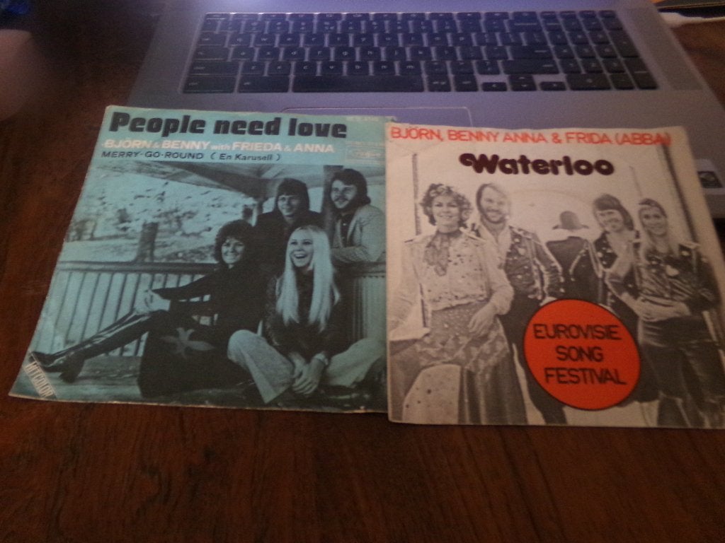 Björn & Benny with Frieda & Anna –People Need Love -Waterloo, Ophalen of Verzenden, Gebruikt, Pop