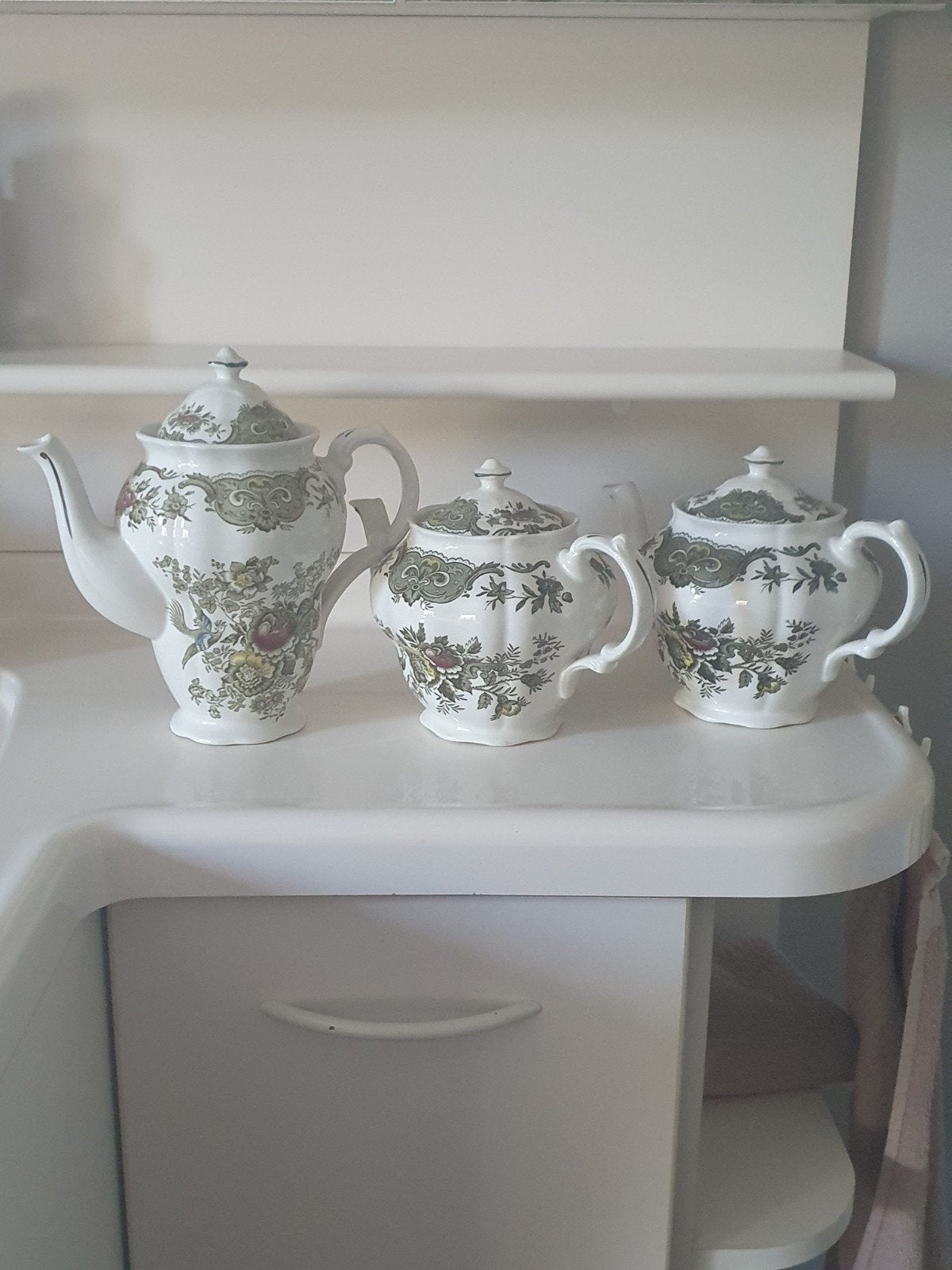 Ridgeway Staffordshire theepotten en koffiepot, Ophalen of Verzenden
