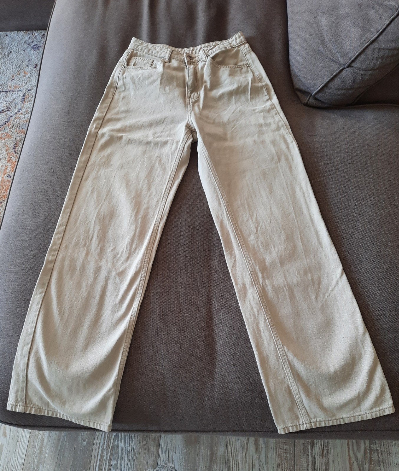 Broek met wijde pijp maat 164 (XS), Broek, Meisje, Shein, Ophalen of Verzenden