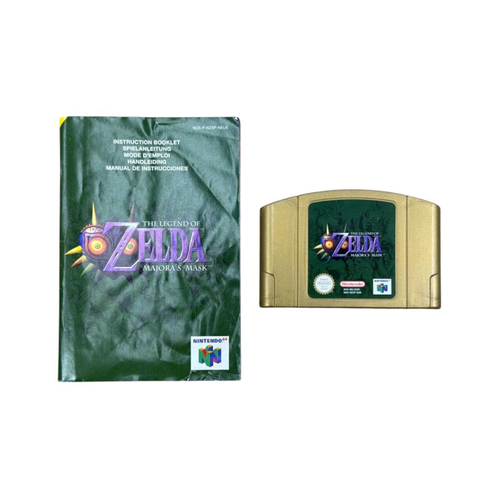 The Legend Of Zelda Majora's Mask N64 Game Incl. Handleiding, Nintendo, Zo goed als nieuw, Support@nintendo.com, 11-1 Hokotate-cho, Kamitoba, Minami-ku
Kyoto 601-8501
Japan
