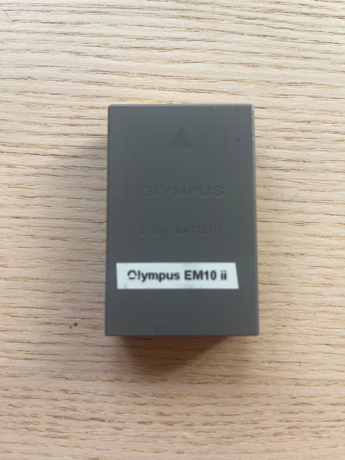 Olympus Li-ion Batterij voor EM10 ii, Ophalen of Verzenden, Gebruikt, Oplaadbaar