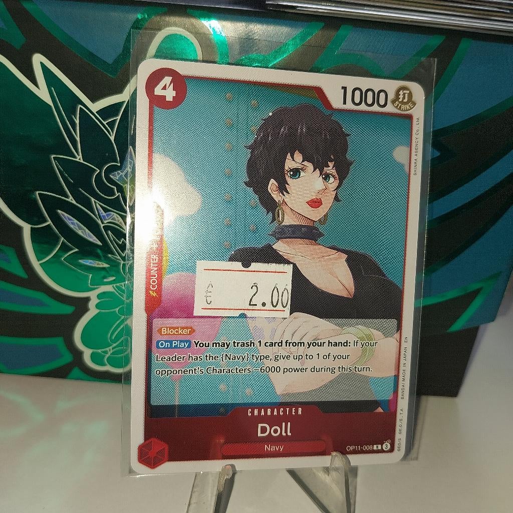 Doll OP11-008 One Piece, Ophalen of Verzenden, Zo goed als nieuw, Losse kaart