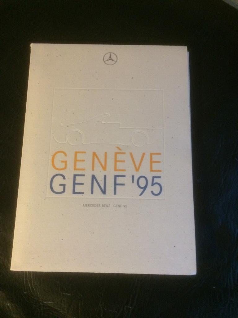 Mercedes Benz personen wagen Persmap Geneve 1995, Mercedes Benz, Zo goed als nieuw, Mercedes, Ophalen of Verzenden
