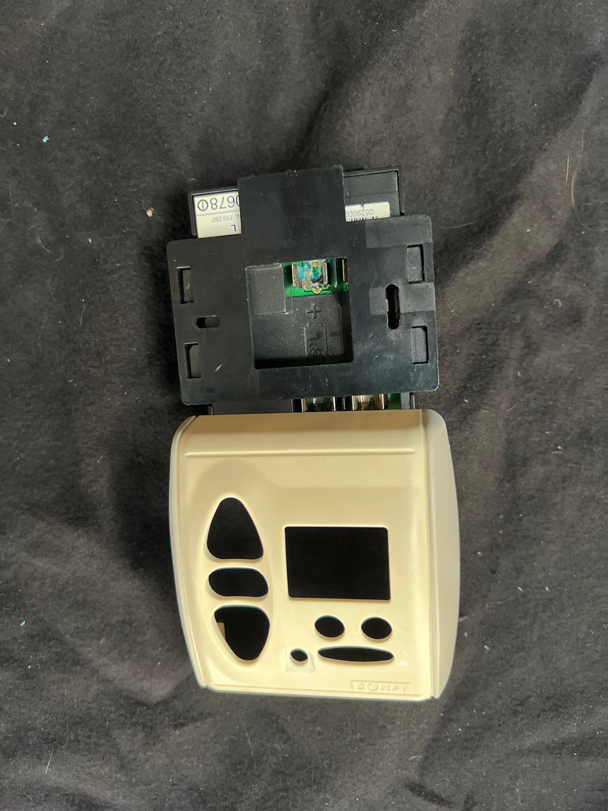 Somfy Chronis RTS L Afstandsbediening/Thermostaat, Doe-het-zelf en Verbouw, Ophalen of Verzenden, Slimme thermostaat, Gebruikt