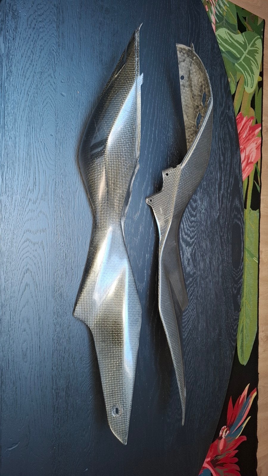 Aprilia rsv tuono gen2 origineel carbon achter spatbord, Ophalen of Verzenden