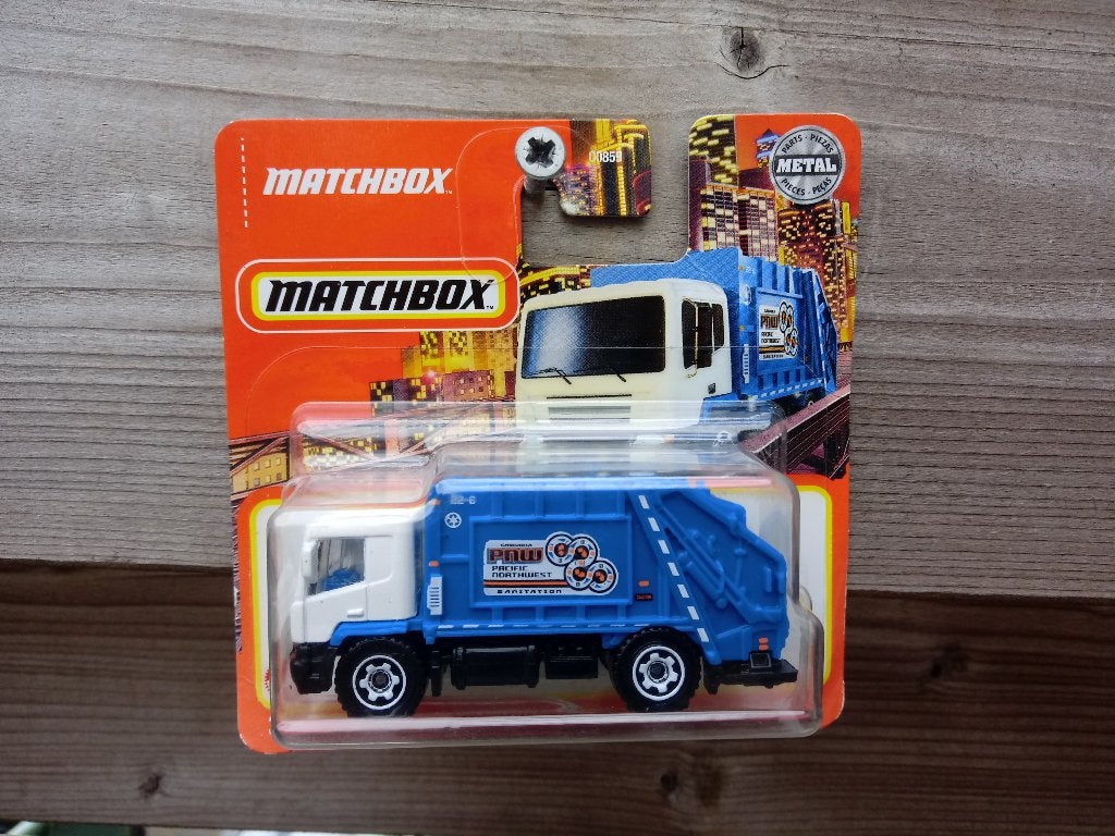 Garbage King vuilniswagen Matchbox, Ophalen, Nieuw, Auto
