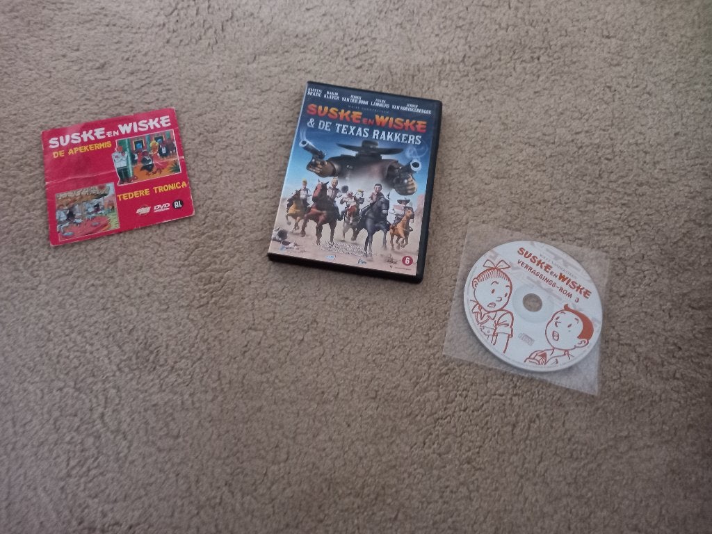 Suske en Wiske DVD / CD-ROM collectie, Gelezen, Ophalen of Verzenden, Studio Vandersteen, Meerdere stripboeken