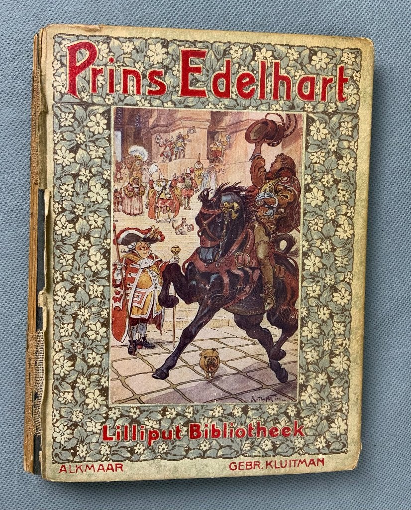Antiek kinderboek Prins Edelhart - Henriette Blauw 1921, Ophalen of Verzenden, Henriette Blauw