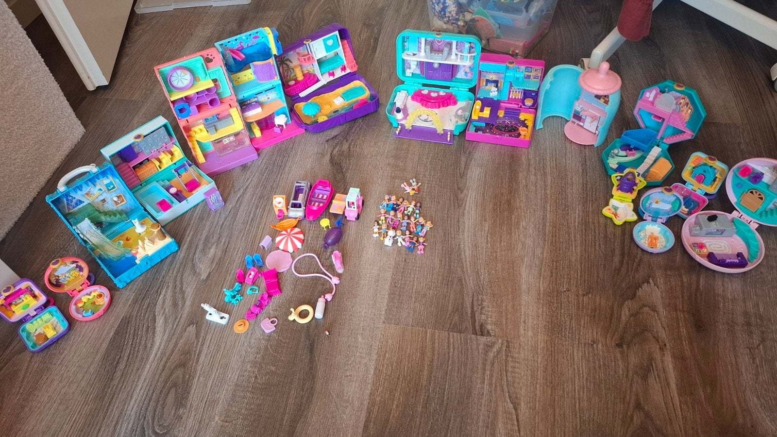 Speelgoed Polly Pocket setjes met veel accessoires, Ophalen of Verzenden, Zo goed als nieuw, Poppenhuis