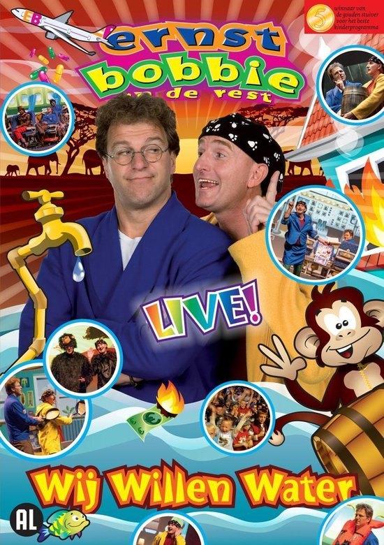 Ernst Bobbie En De Rest - Wij Willen Water (Dvd Van De Show), Alle leeftijden, Verzenden, Zo goed als nieuw