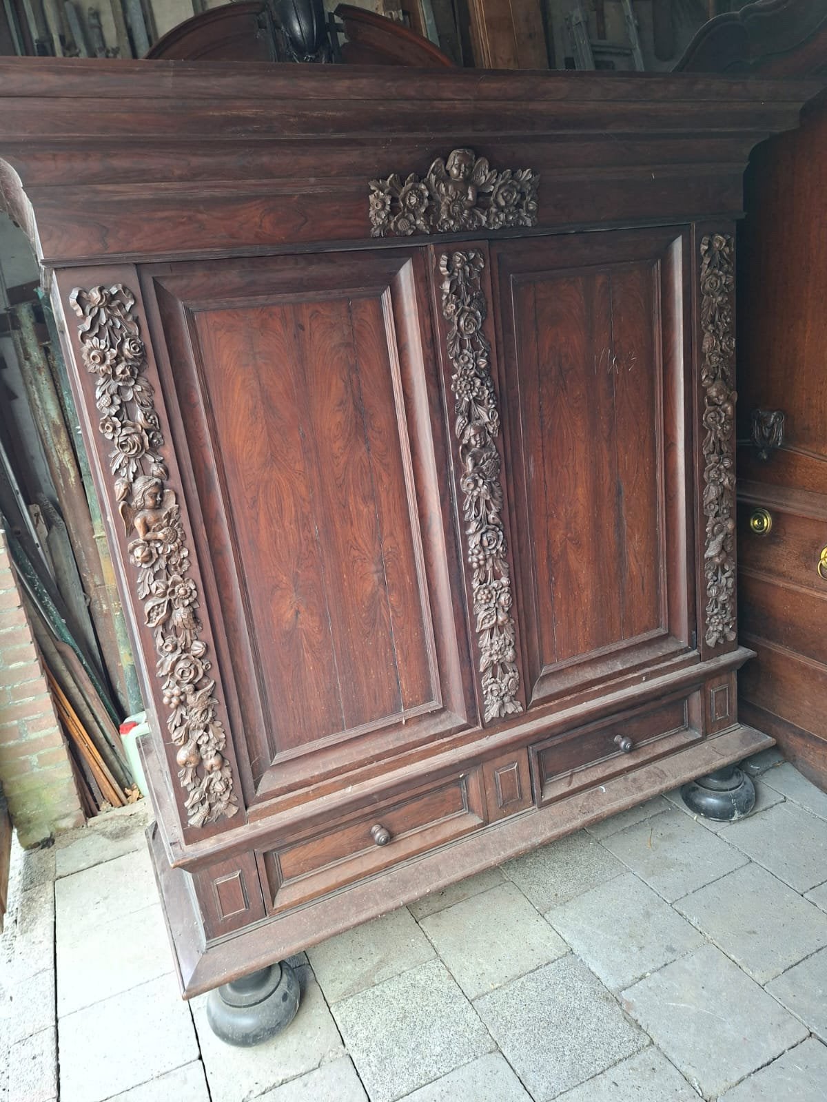Rankenkast, Ophalen