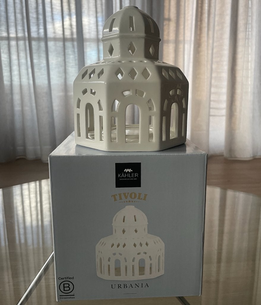 Kähler Urbania Glassalen sfeerlicht (nieuw!), Waxinelichthouder, Nieuw, Ophalen of Verzenden, Steen/keramiek