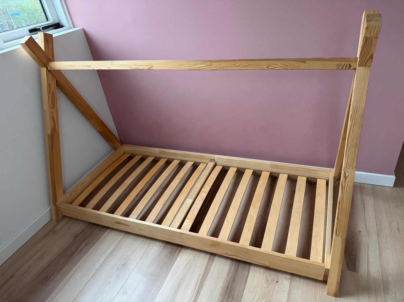 Petit Puk junior Tipi bed 70x160, Kinderen en Baby's, Ophalen, Gebruikt, 70 tot 85 cm, 140 tot 160 cm