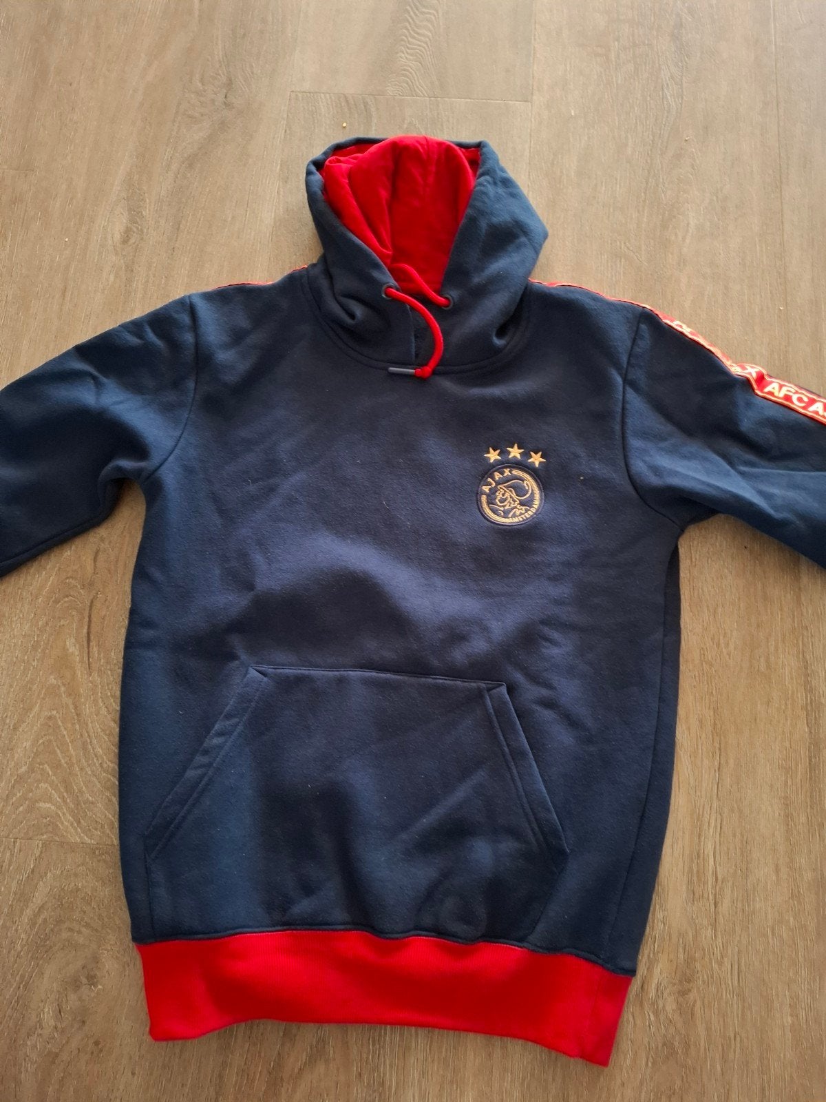 Ajax sweater, Ophalen of Verzenden, Zo goed als nieuw, Maat 46 (S) of kleiner, Blauw