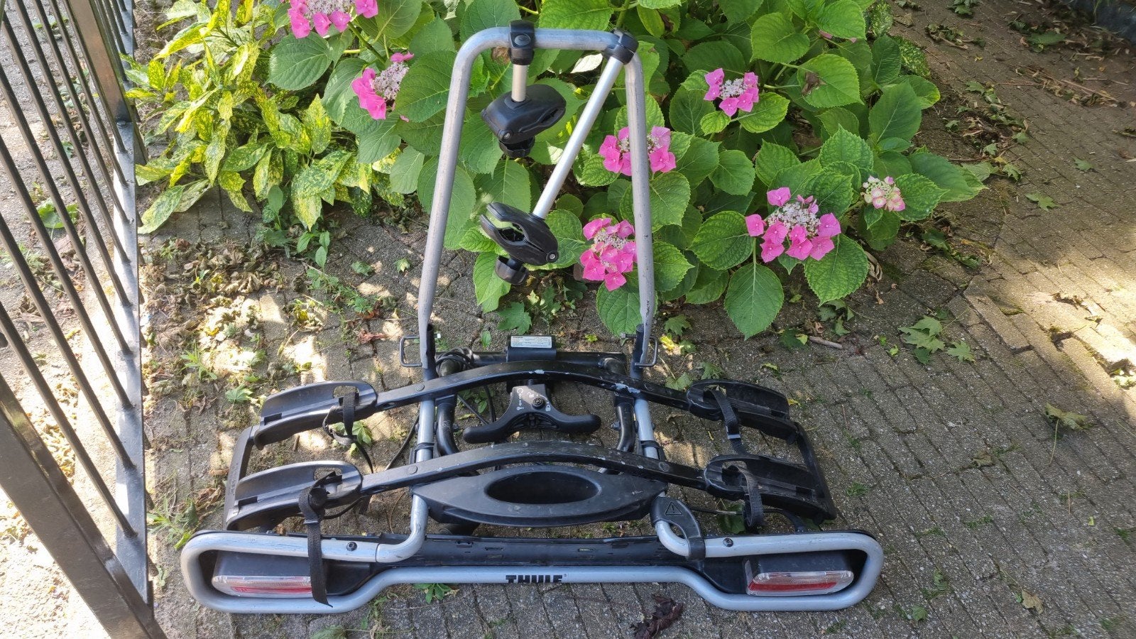 Thule ER940 kantelbare fietsendrager, Auto diversen, Fietsendragers, Ophalen, Gebruikt, Trekhaakdrager