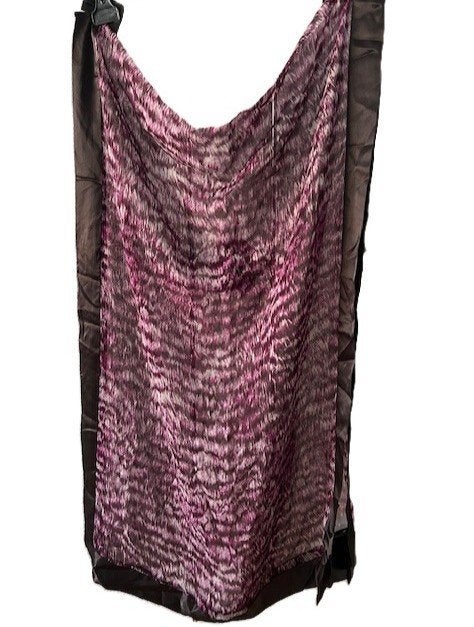 NIEUW CLAUDIA STRATER zijden sjaal aubergine 170 x 60 cm, Verzenden, Maat 46/48 (XL) of groter, Nieuw, Claudia Sträter