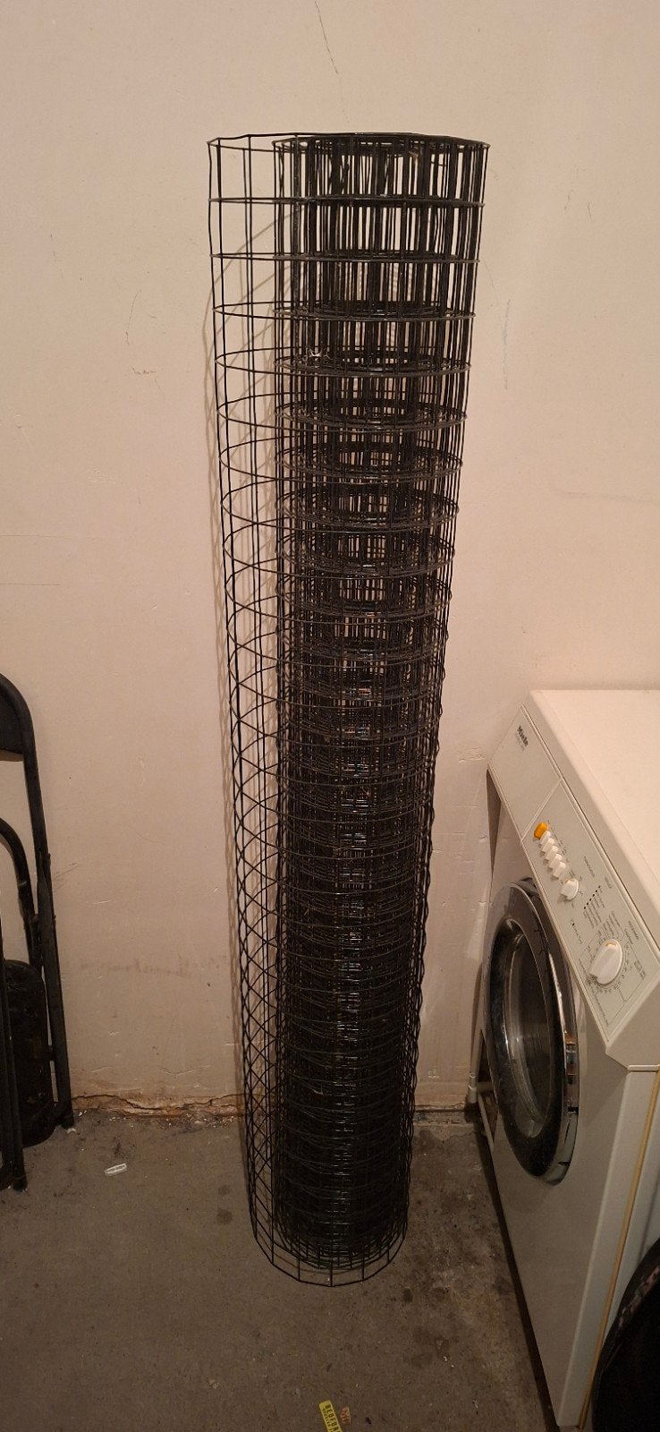 Metalen hekwerk, 6,5-8m lang, 152cm hoog, Ophalen, Gebruikt, IJzer, Gaashekwerk