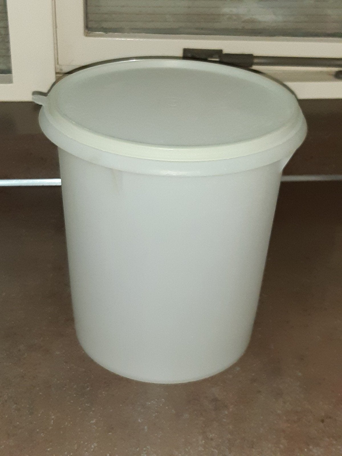 Tupperware vintage wasemmer / voorraad emmer uitmuntend, Ophalen of Verzenden, Overige typen