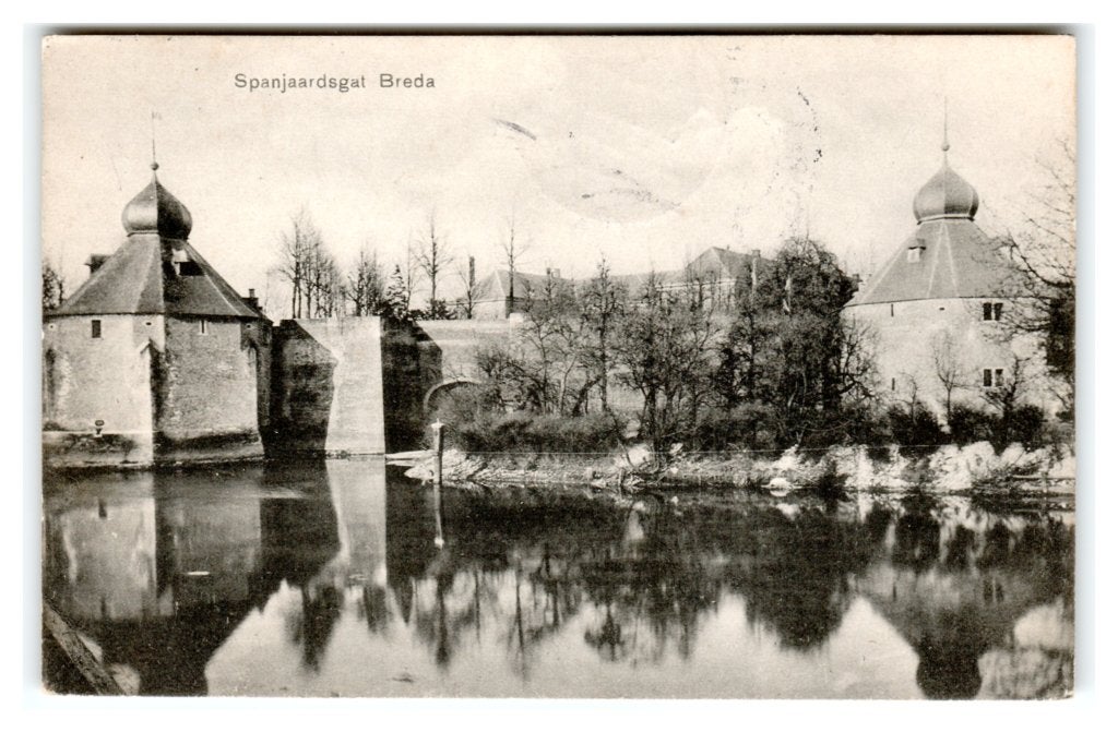 Breda, Spanjaardsgat, Ophalen of Verzenden, Voor 1920, Gelopen, Noord-Brabant