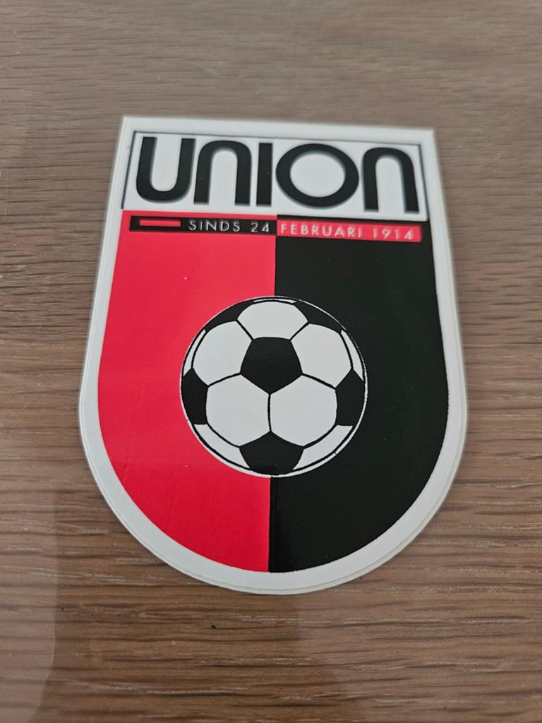 Union Voetbal sticker, Ophalen of Verzenden, Zo goed als nieuw