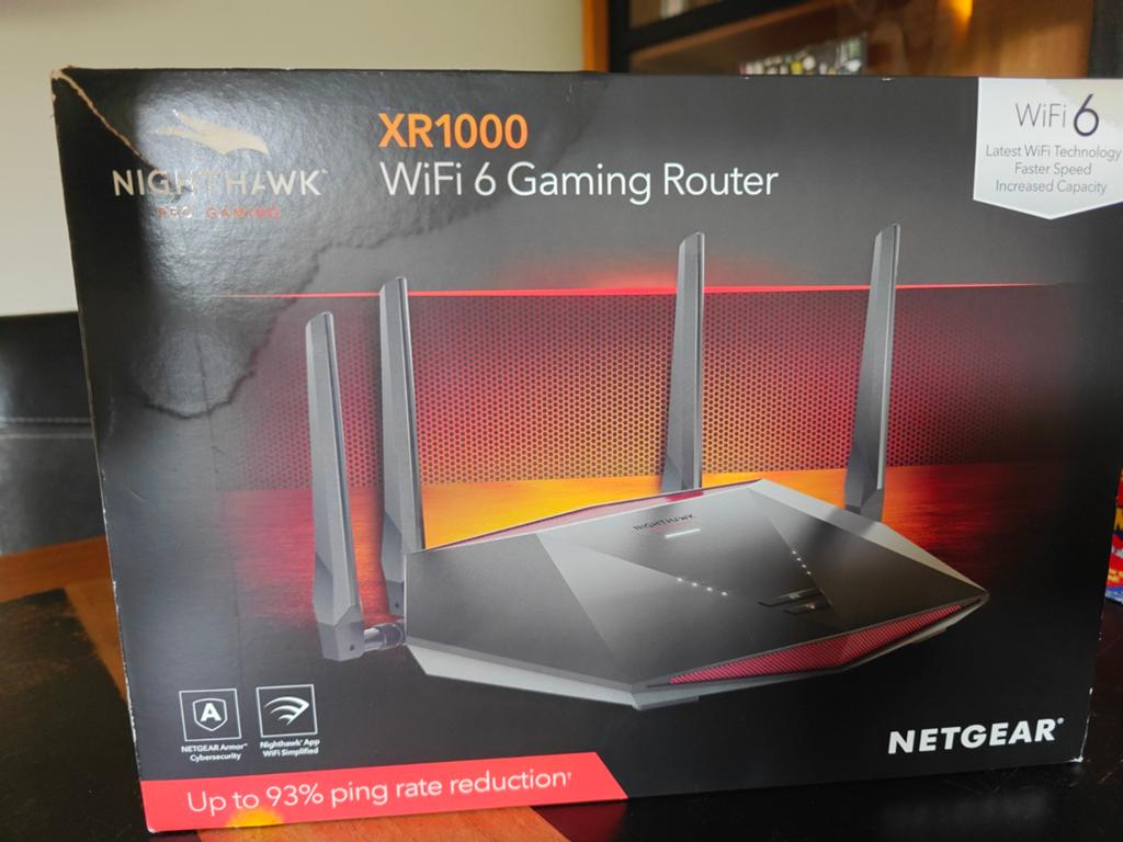 NETGEAR Nighthawk XR1000 WiFi 6 Gaming Router, Ophalen, Zo goed als nieuw, Router, NETGEAR