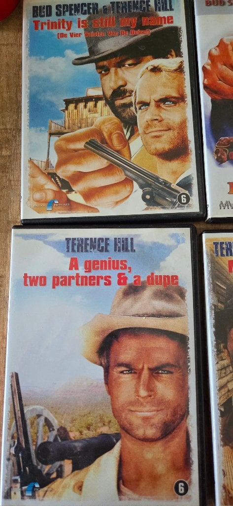 Bud spencer & terence hill dvds, Ophalen, Gebruikt, Film, Overige typen