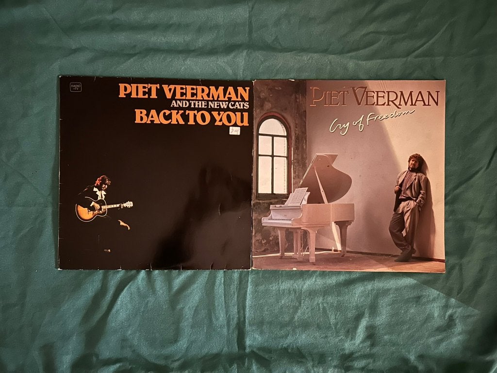 2 LP's Piet Veerman (ook per stuk te koop), LP, Gebruikt, Pop, Ophalen of Verzenden