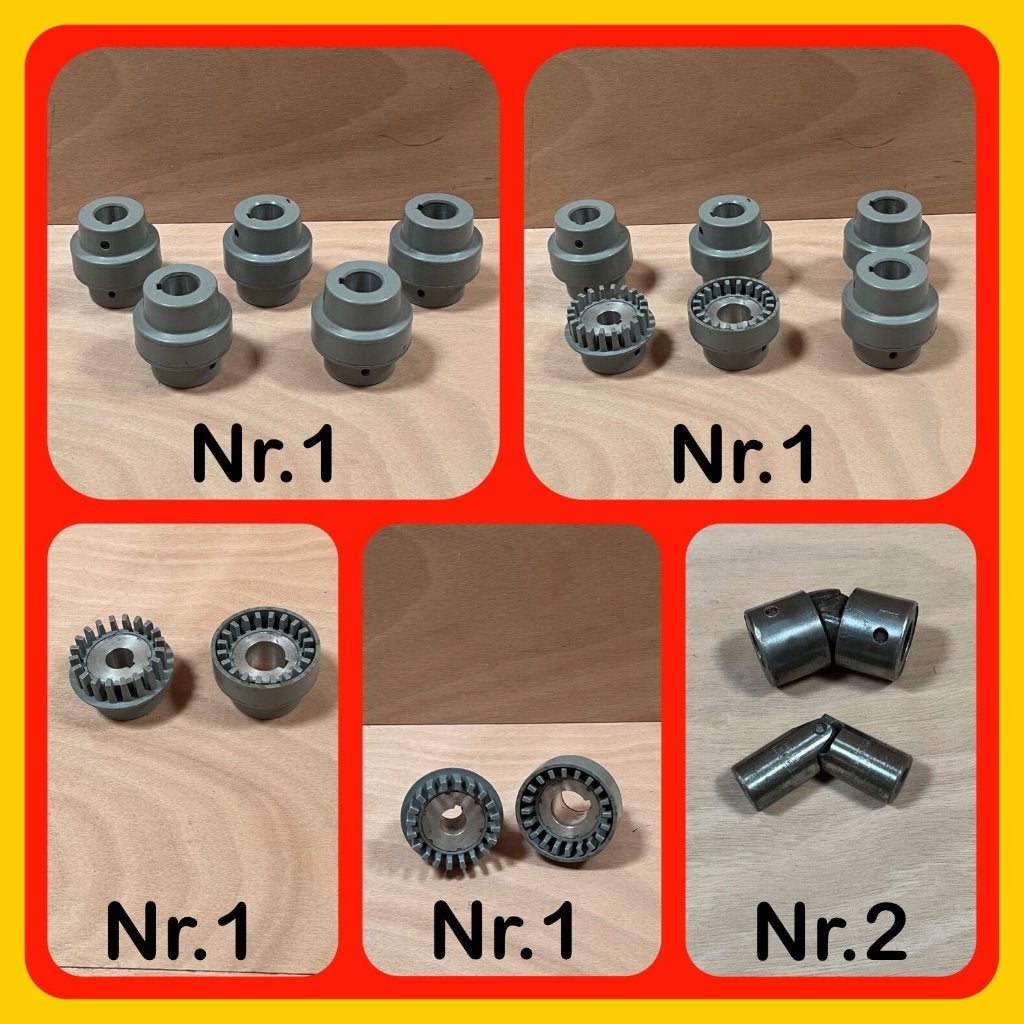 190. Flexibele  Koppelingen en Kruis Koppelingen, Ophalen of Verzenden, Gebruikt, Motor en Techniek, Zeilboot of Motorboot