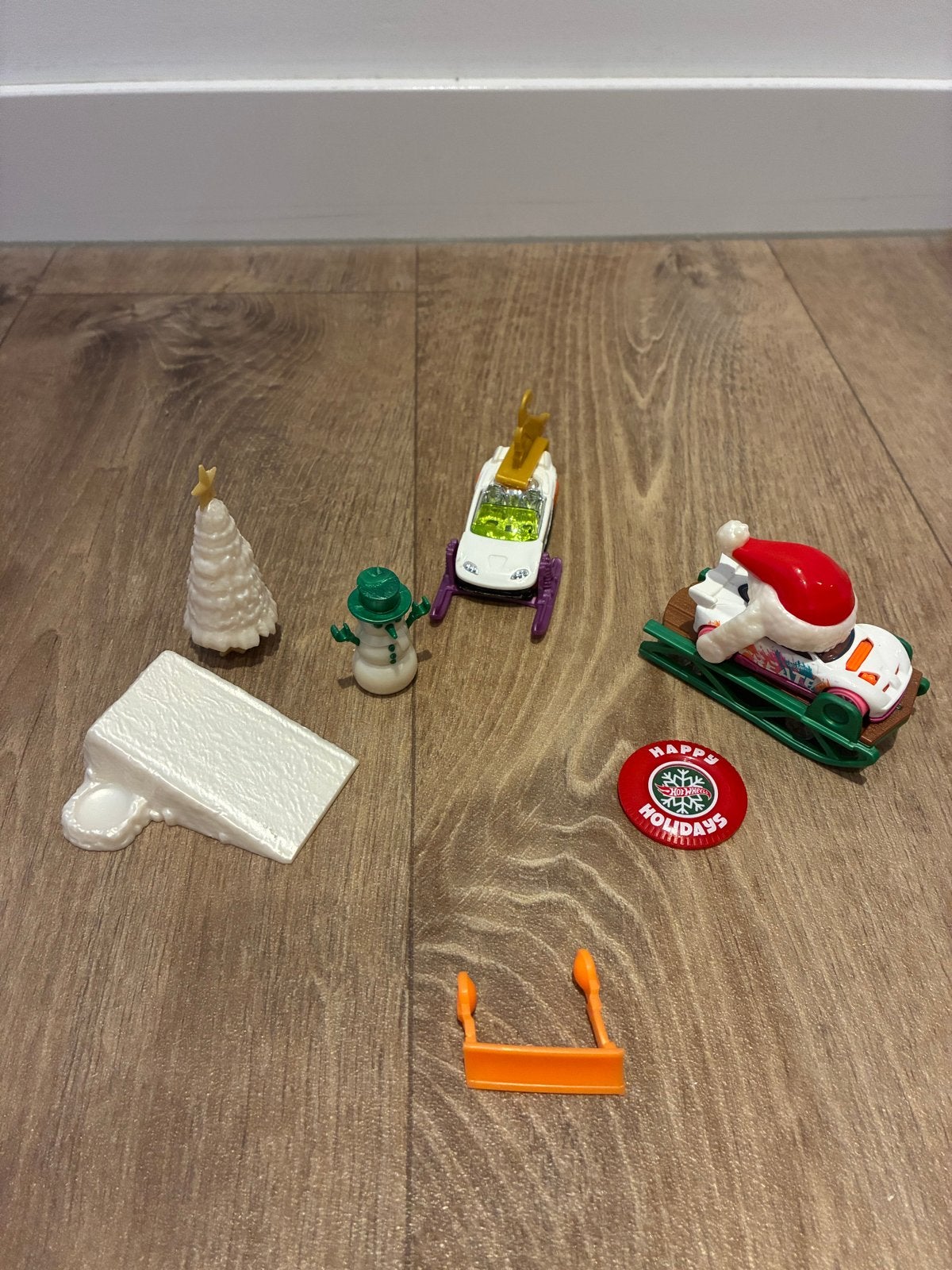 Hot Wheels Winter Set - Feestelijke Speelset, Ophalen of Verzenden, Gebruikt, Jongen of Meisje
